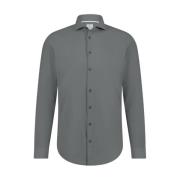 Lange mouw shirt in marineblauw Blue Industry , Gray , Heren