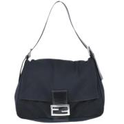 Pre-owned Canvas fendi-bags Fendi Vintage , Black , Dames