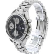 Pre-owned Stainless Steel watches Omega Vintage , Black , Heren