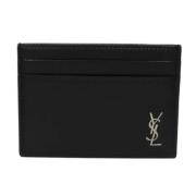 Pre-owned Leather home-office Yves Saint Laurent Vintage , Black , Her...