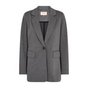 Elegante Grijze Blazer Freequent , Gray , Heren