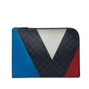 Pre-owned Canvas clutches Louis Vuitton Vintage , Multicolor , Dames