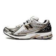 Wit Metallic Goud Stijlvolle Sneaker New Balance , Multicolor , Heren