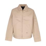 Moderne Polyesterjas met Voorzakken Dickies , Brown , Heren