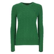 Groene Wol Kasjmier Trui Vrouwen Ralph Lauren , Green , Dames