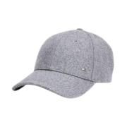 Love Melton 6 Panel Cap Tommy Hilfiger , Gray , Heren