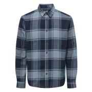 Flint Stone Shirt Only & Sons , Blue , Heren