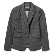 Kimi Sharkskin Blazer MOS Mosh , Gray , Dames