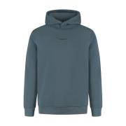 Ruimvallende Hoodie Sweater Pure Path , Blue , Heren