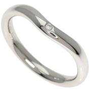 Pre-owned Platinum rings Tiffany & Co. Pre-owned , Gray , Dames