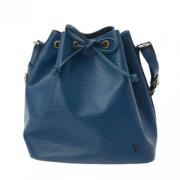 Pre-owned Leather louis-vuitton-bags Louis Vuitton Vintage , Blue , Da...