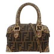 Pre-owned Canvas fendi-bags Fendi Vintage , Brown , Dames