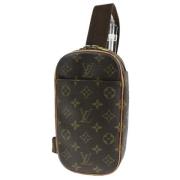 Pre-owned Canvas louis-vuitton-bags Louis Vuitton Vintage , Brown , Da...