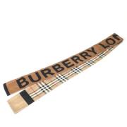 Pre-owned Fabric scarves Burberry Vintage , Beige , Dames