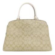 Pre-owned Plastic handbags Coach Pre-owned , Beige , Dames