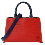 Pre-owned Leather louis-vuitton-bags Louis Vuitton Vintage , Red , Dam...