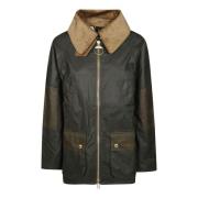 Multicolor waxbasis lichtgewicht jas Barbour , Green , Dames