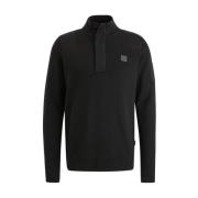 Half Zip Gebreide Coltrui PME Legend , Black , Heren