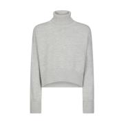 Stijlvolle Gebreide Trui Dondup , Gray , Dames