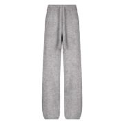 Kasjmier en Zijde Trainingsbroek Stijl Broek Laneus , Gray , Dames