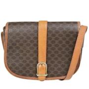 Pre-owned Canvas celine-bags Celine Vintage , Brown , Dames