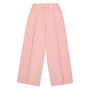 roze loszittende hoge taille broek Laneus , Pink , Dames