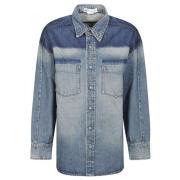 Oversized Denim Jack Victoria Beckham , Blue , Dames