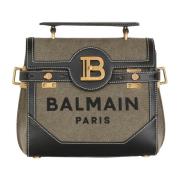 B-Buzz 23 Tas Balmain , Beige , Dames