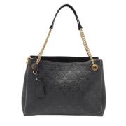 Pre-owned Leather louis-vuitton-bags Louis Vuitton Vintage , Black , D...