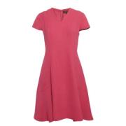 Pre-owned Silk dresses Louis Vuitton Vintage , Pink , Dames