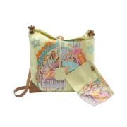 Pre-owned Silk crossbody-bags Hermès Vintage , Multicolor , Dames