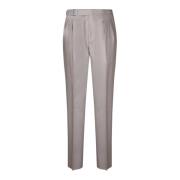 Beige Broek Verhoog Je Stijl Canali , Gray , Heren