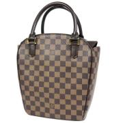 Pre-owned Canvas handbags Louis Vuitton Vintage , Brown , Dames