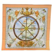 Pre-owned Silk scarves Hermès Vintage , Multicolor , Dames