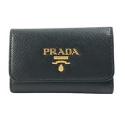 Pre-owned Fabric key-holders Prada Vintage , Black , Dames