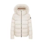 Crème Donsjas Aw24 Colmar , White , Dames