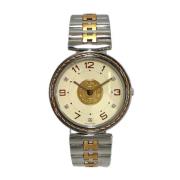 Pre-owned Stainless Steel watches Hermès Vintage , Beige , Heren