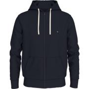 Blauwe Zip Hoodie Sweater Tommy Hilfiger , Blue , Heren