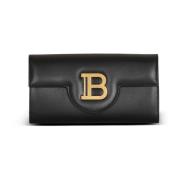 B-Buzz leren portemonnee Balmain , Black , Dames