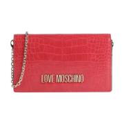 Cross Body Bags Love Moschino , Red , Dames