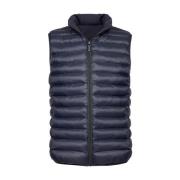 Eco Down Reversible Navy Jas Profuomo , Blue , Heren