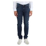 Slim Fit Vijf-Pocket Jeans Jeckerson , Blue , Heren