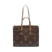 Pre-owned Leather louis-vuitton-bags Louis Vuitton Vintage , Brown , D...