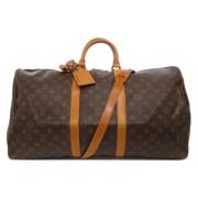 Pre-owned Fabric louis-vuitton-bags Louis Vuitton Vintage , Brown , Da...