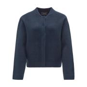 Stijlvolle Pullover Jas Opus , Blue , Dames