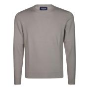 Merino Crewneck Sweater Drumohr , Beige , Heren