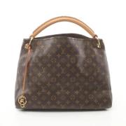 Pre-owned Leather louis-vuitton-bags Louis Vuitton Vintage , Brown , D...