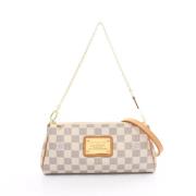 Pre-owned Leather louis-vuitton-bags Louis Vuitton Vintage , White , D...