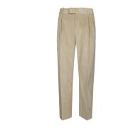 Corduroy Golfbroek Drole de Monsieur , Beige , Heren