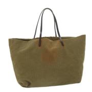 Pre-owned Corduroy totes Fendi Vintage , Green , Dames